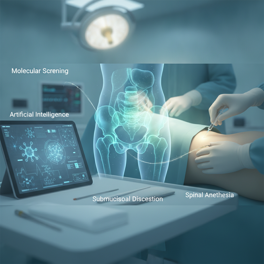Abordaje Multidisciplinario Integrado en Patología Anorrectal Neoplásica: Del Tamizaje Molecular e Inteligencia Artificial a la Anestesia Raquídea en Disección Submucosa