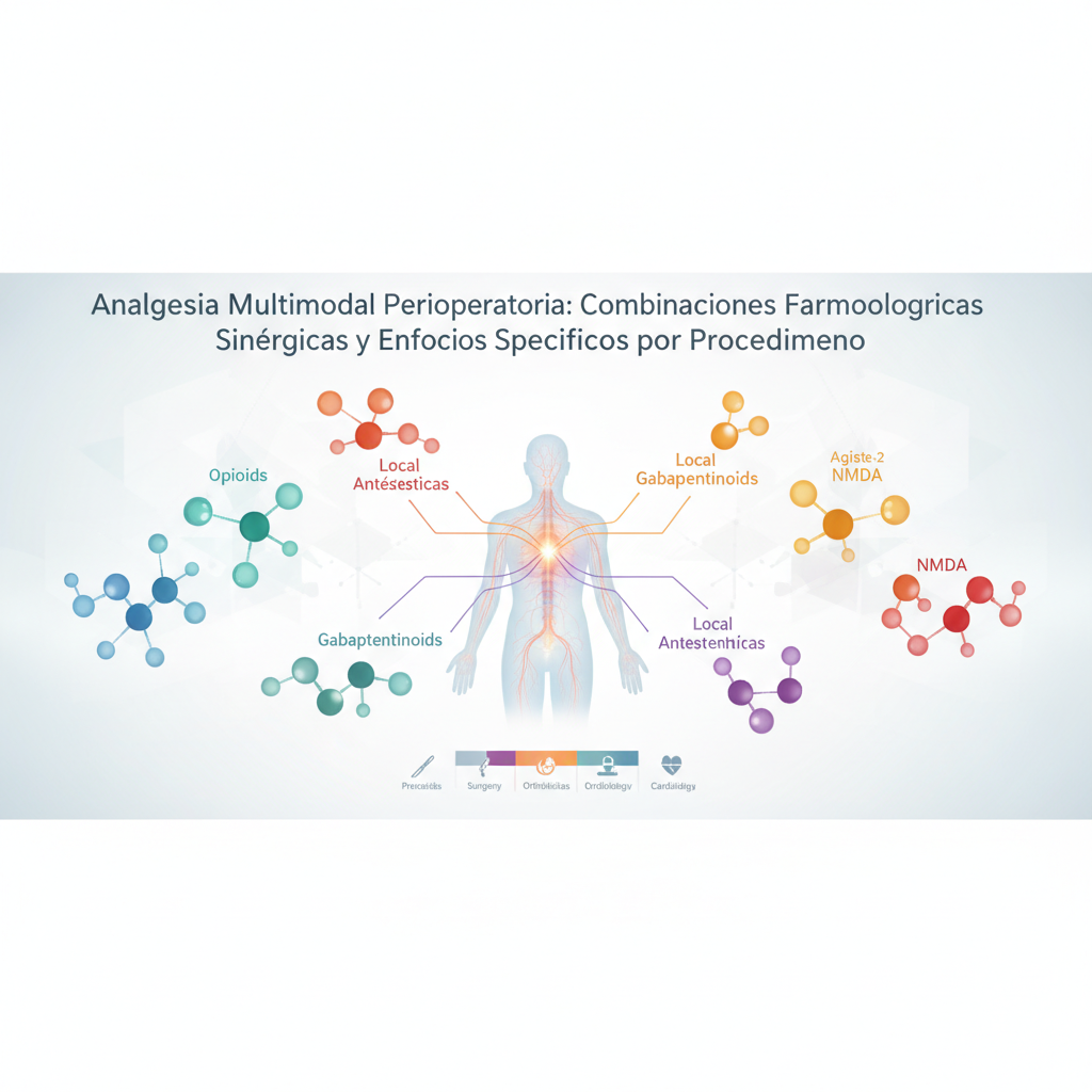 Analgesia Multimodal Perioperatoria: Combinaciones Farmacológicas Sinérgicas y Enfoques Específicos por Procedimiento